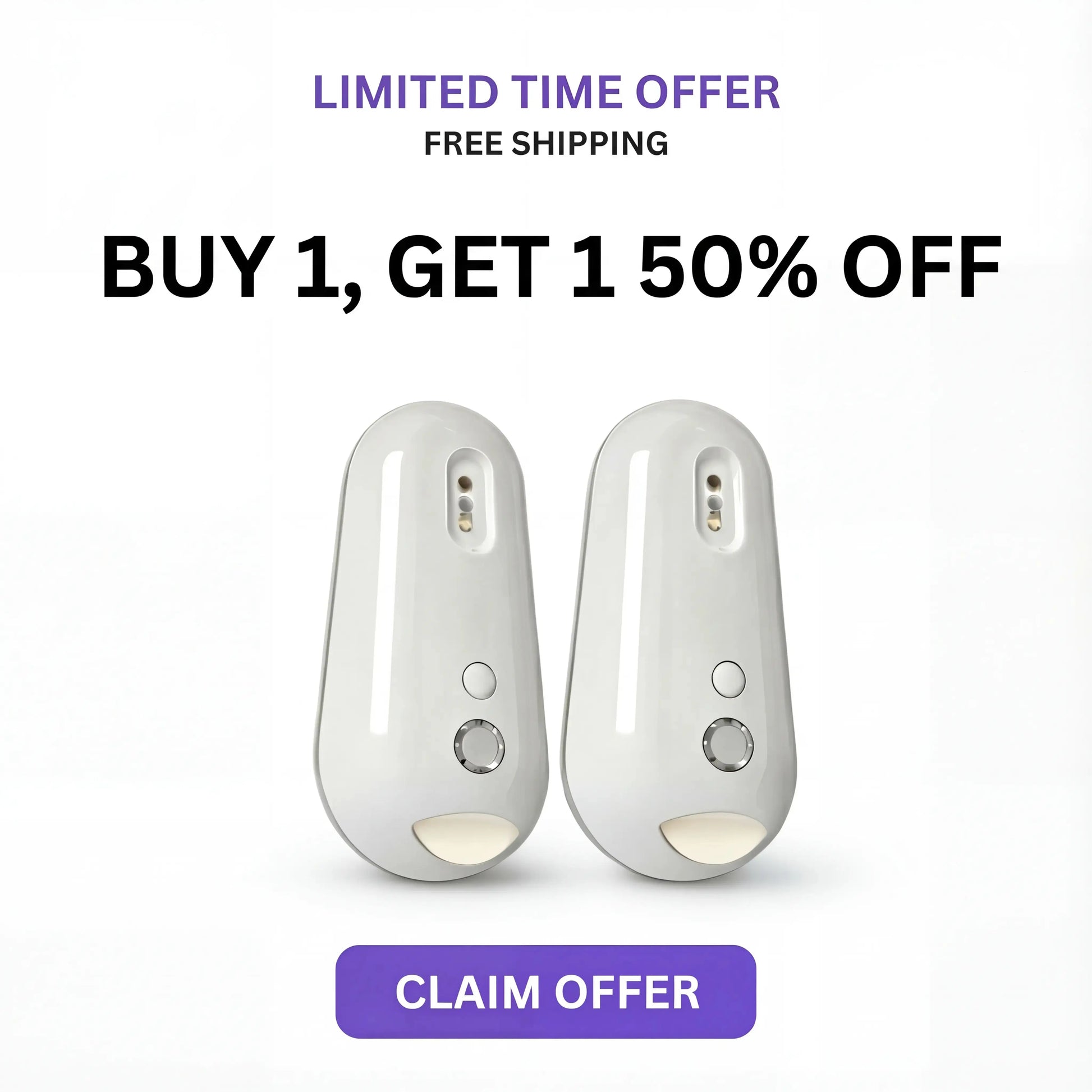 Self Cleaning UV Toilet Sanitizer & Night Light Nolara