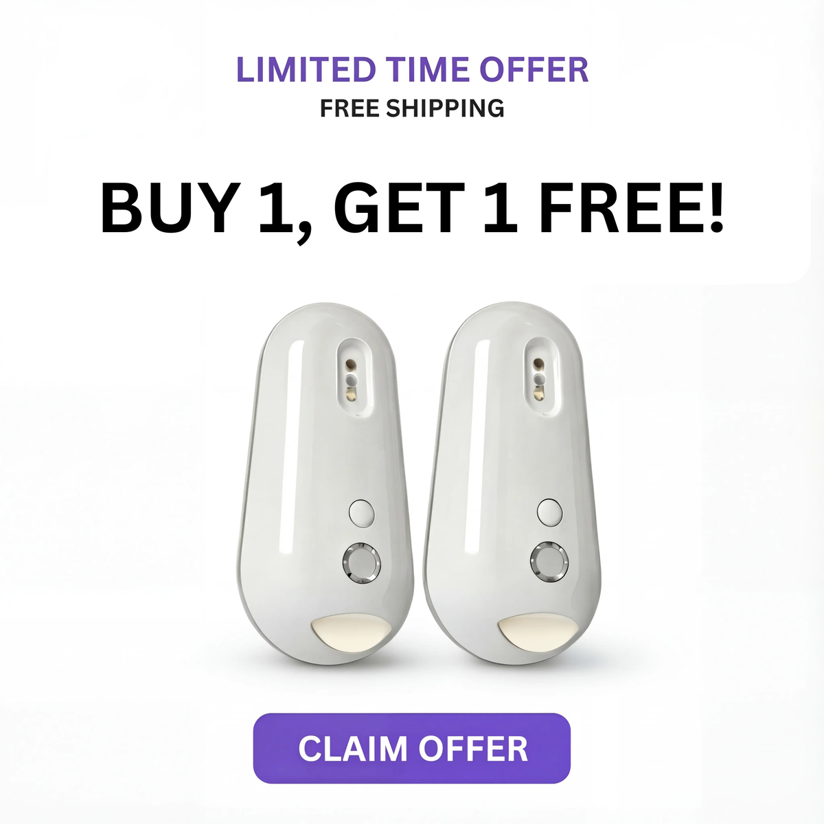 Self Cleaning UV Toilet Sanitizer & Night Light