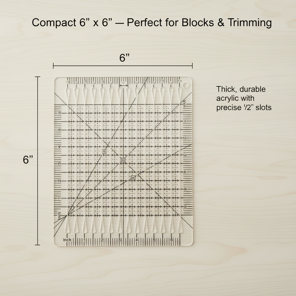 Protect Your Precious Fabric, Matching Points, and Quilting Confidence with SlotMaster™