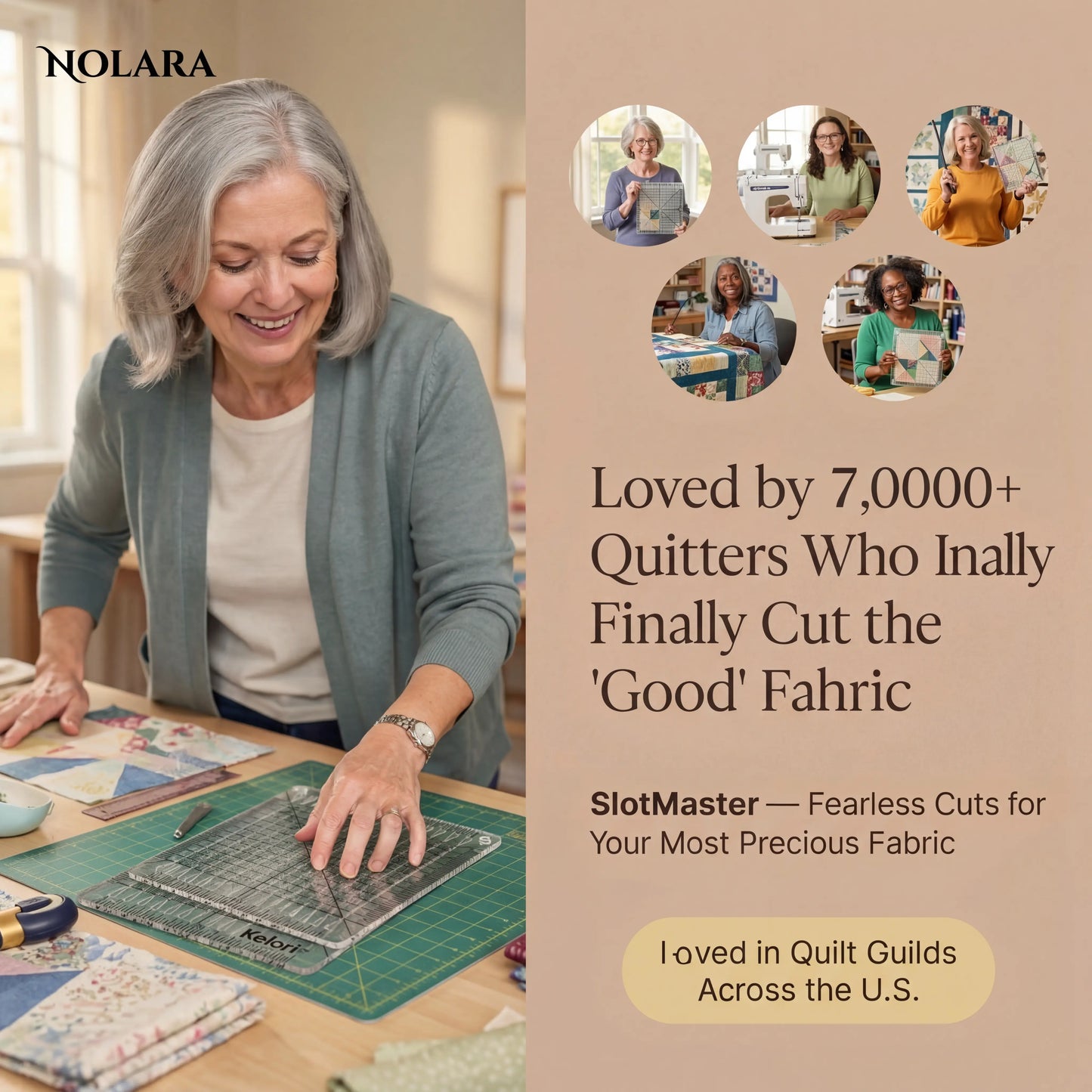 Protect Your Precious Fabric, Matching Points, and Quilting Confidence with SlotMaster™