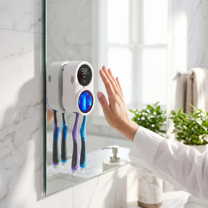 Self Cleaning UV Toothbrush Sanitizer