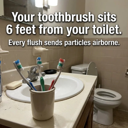 Self Cleaning UV Toothbrush Sanitizer
